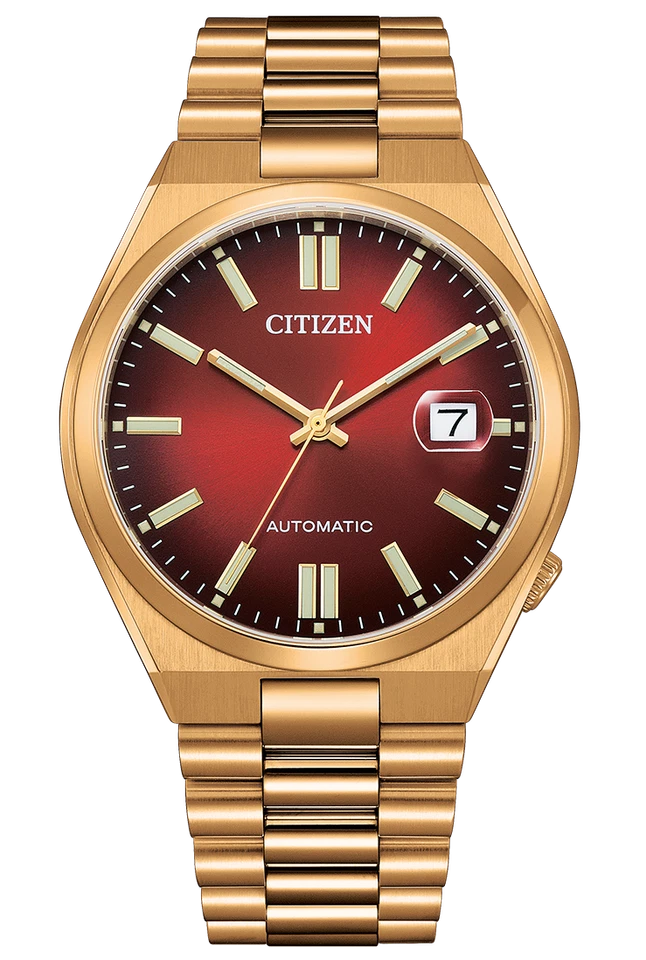 Citizen NJ0153-82X Montre Homme Automatique Verre Saphir Rosé Ø40mm