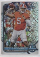 2021-22 Bowman U Chrome Prospects Shimmer DJ Uiagalelei #2 uk2