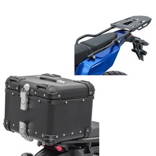Kit bauletto + portapacchi per Yamaha Tenere 700/Rally 19-25 nero XS45