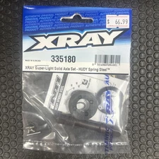 Xray 335180 Super Light Solid Axle Set Hudy Spring Steel