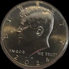 2024-D Kennedy Half Dollar- BRILLIANT UNCIRCULATED COIN