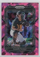 2023 Panini Prizm Pink Ice Prizm Daniel Susac #37 1e19