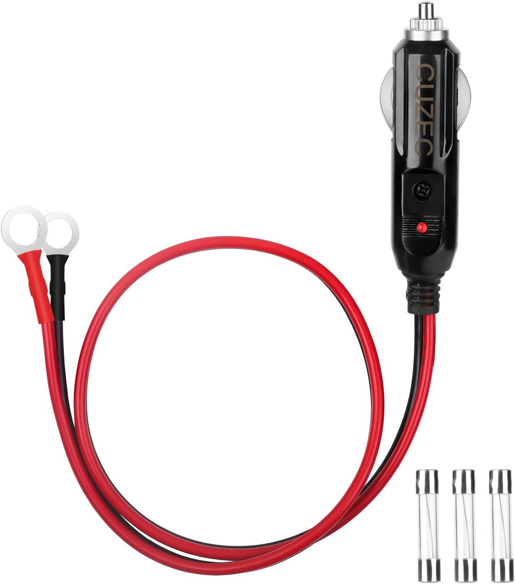 12 volts cigarette lighter power outlet 12V Cigarette Lighter Power Plug Adapter