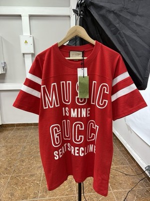 🇮🇹 Gucci Gucci Music Is Mine T-Shirt Sony Music Made in Italy