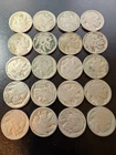 Buffalo Nickels Lot of 20 Circulated Copper-Nickel Business Strike Coins No Date