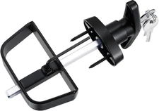 Shed Door Latch T-Handle Lock Kit with 4 Keys,Storage Barn Shed Door Hardware Lo