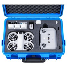Lykus Titan N110 Waterproof Hard Case for DJI 14.2 x 10.2 x 5.7 inches, Blue