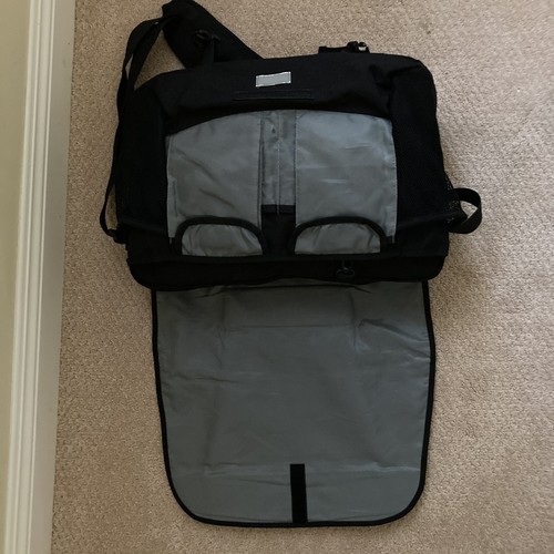 High Sierra Laptop Messenger Bag Black 19"x14" Crossbody Shoulder Briefcase - Afbeelding 8 van 16