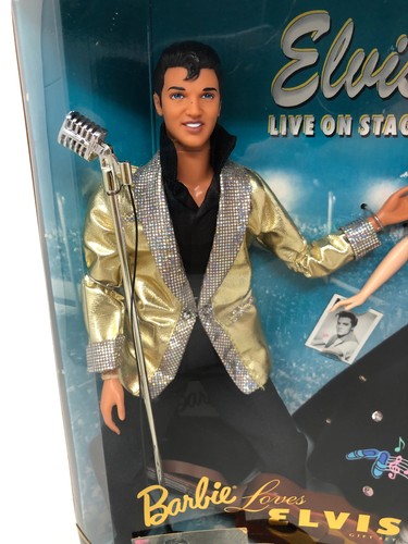Barbie The Elvis Presley Collection Barbie Loves Elvis Giftset 1997 Doll - Picture 3 of 7