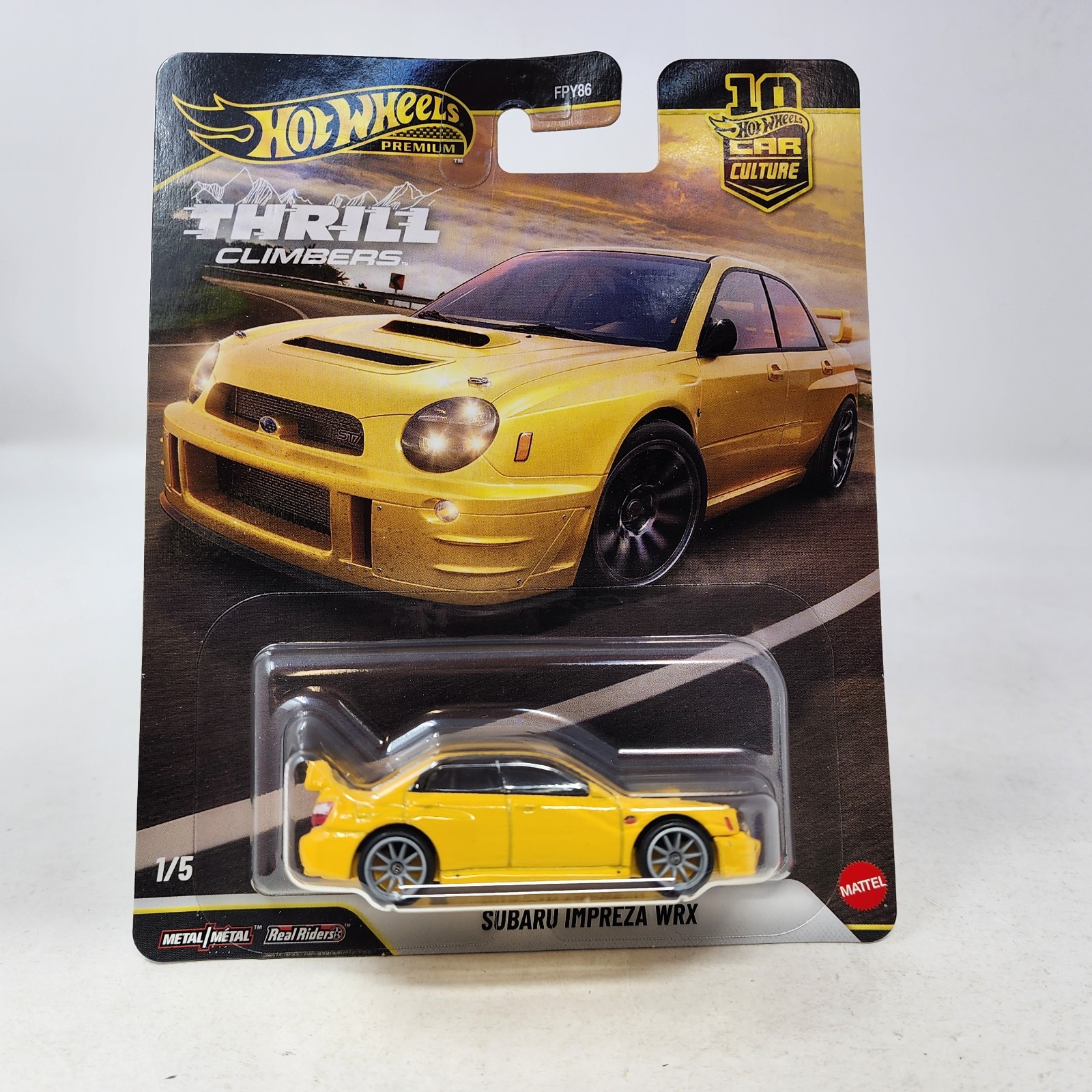 Subaru Impreza WRX * 2026 Hot Wheels Car Culture THRILL CLIMBERS