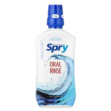 Spry, Oral Rinse, Natural Coolmint, 16 fl oz (473 ml)