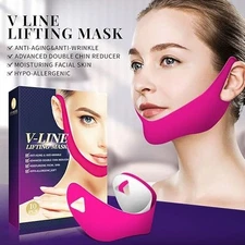 V LINE Shaping Face MASK 10 Pc Face Lifting Patch Double Chin Anti Aging Firming