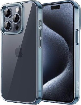 JETech Hülle für iPhone 15 Pro 6,1 Zoll, Nie Vergilbung Handyhülle, Schutzhülle