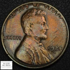 1924 D Lincoln Wheat Copper Cent 1C - Cleaned