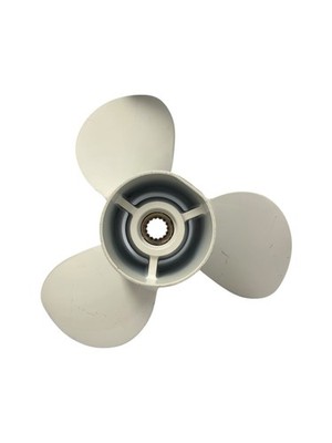 Yamaha Marine, 3 Blades 13 1/8 X 17-K, Aluminum Propeller (Minor Indent) OEM