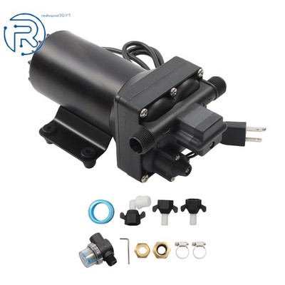 5.5GPM 75PSI Diaphragm Water Pump 4-chamber Self Priming Pressure Booster Pump
