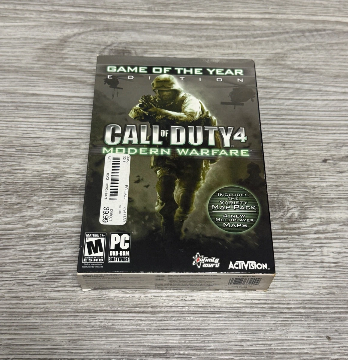 Call of Duty 4: Modern Warfare PC Video Games for sale | eBay
