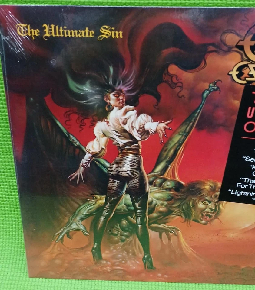 Ozzy Osbourne/The Ultimate Sin, US Issue, Vinyl VG+ - Image 2 of 4