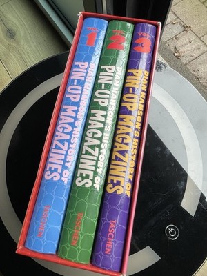 TASCHEN Dian Hanson s History of Pin-Up Magazines Vol. 1 3 Boxset Englisch