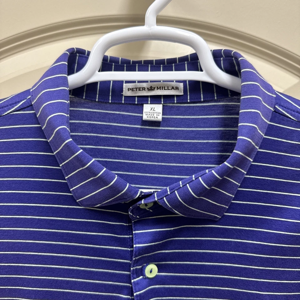 Polo Peter Millar Scotty Cameron 2014 Cinco de Mayo azul/cal 7 pontas coroa - Imagem 2 de 4