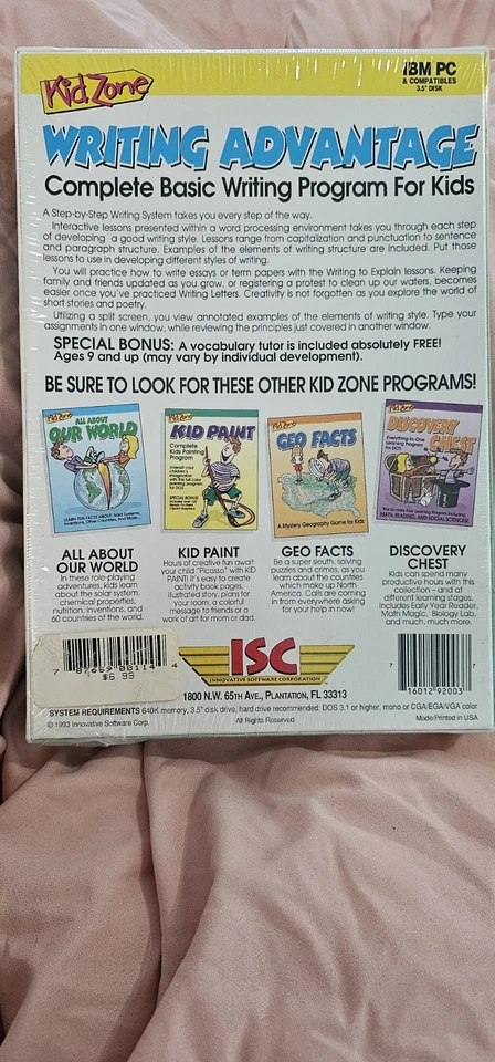 writing advantage kid zone complete basic writing for kids Computer program MM - Image 4 of 4