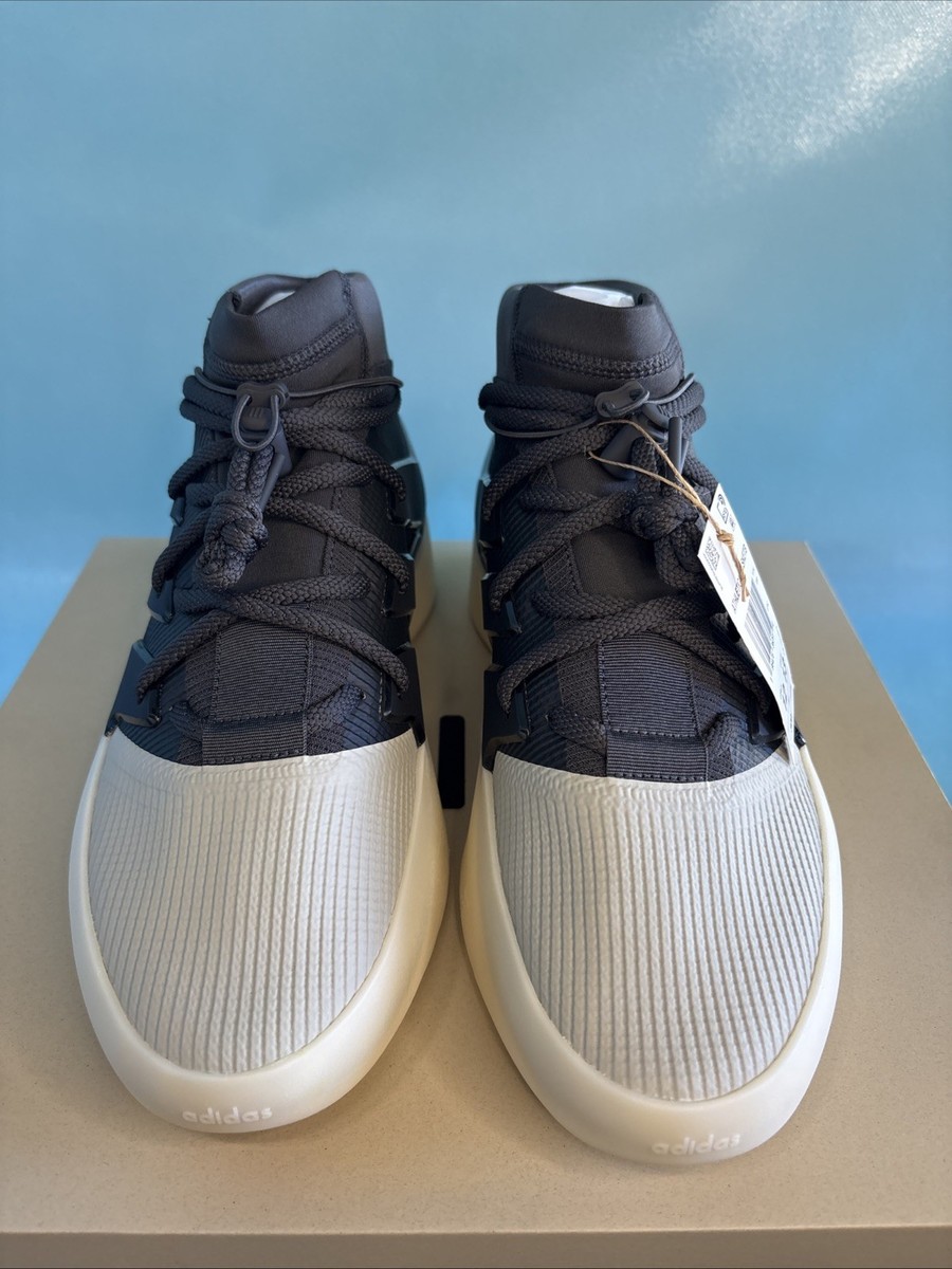 Adidas Fear of God Basketball 1 Carbon Sesame IE6179​ Size 12