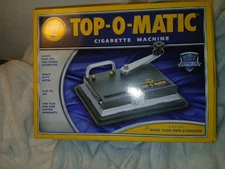 Best Selling Top-O-Matic Crank Cigarette Rolling Machine Quick Easy, Gift Boxed