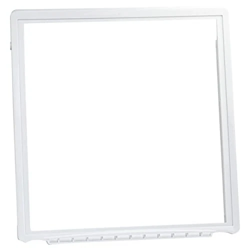 Refrigerator Shelf Frame (Without Glass) Crisper Pan Cover For Frigidaire