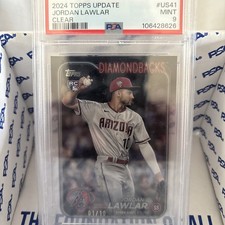 2024 Topps Update Series - Rookie Debut acetate  /10 Jordan Lawlar #US41 (RC)