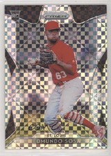 2019 Panini Prizm Tier III Plaid Power Prizm 6/75 Edmundo Sosa #286 7ti