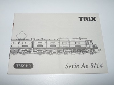 Trix H0 22580 ++ Anleitung für Doppel E-Lok Ae 8/14 #11801 der SBB ++ #Z2_216