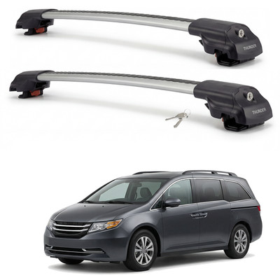 Roof Rack Cross Bars for Honda Odyssey 2011-2017 Aluminum Silver Pair