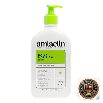 12% Lactic Acid Therapeutic Body Lotion Dry Skin Exfoliator Moisturizer 14oz