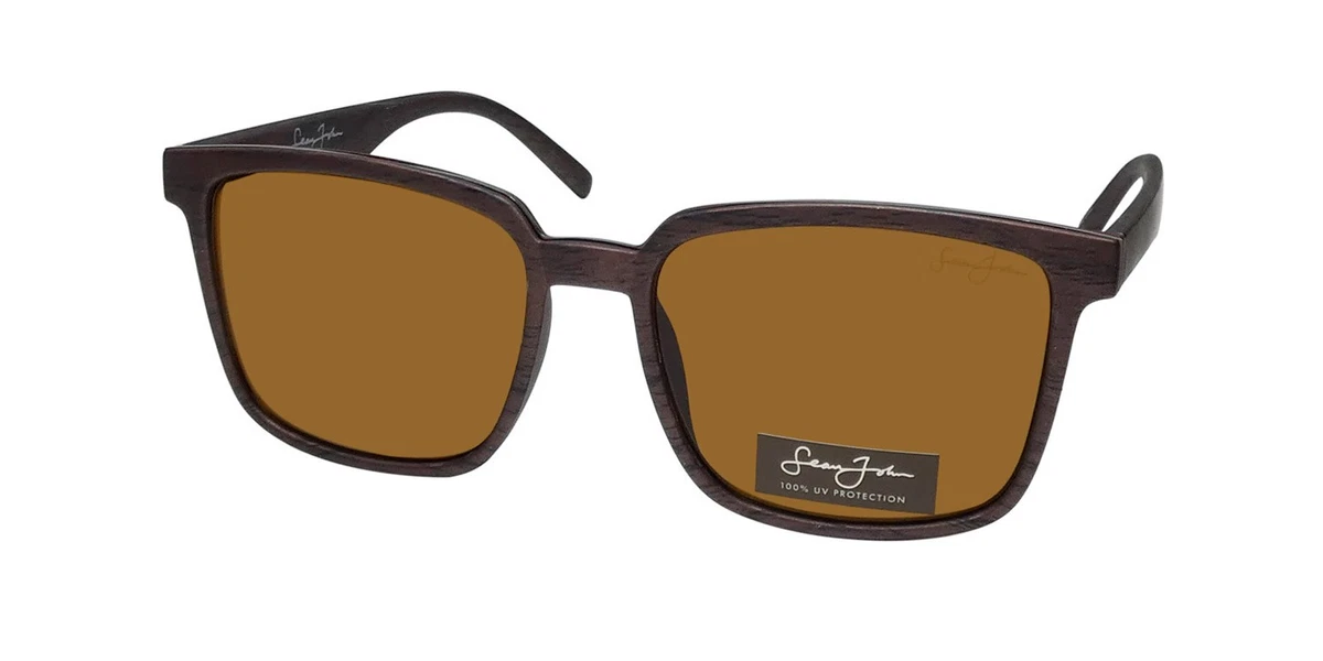 Sean‎ John Brown gold Square Sunglasses NEW Women main image 4
