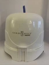 Gold N Hot  1400 White Bonnet Hair Dryer Home Salon Hooded Pro Model GH2270