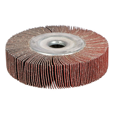 5 Pack - 4'' x 1'' x 5/8'' Inch 60 Grit Bench Pedestal Grinder Unmounted Flap Wheel