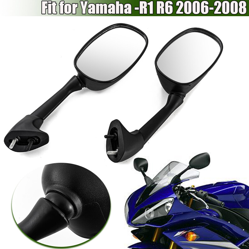 2* Rearview Side Rear View Mirrors for Yamaha YZF-R1 2007-2008 YZF