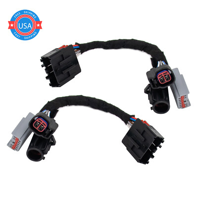 2x Wiring Harness AdapterTow Mirrors Adapter for Ford F250-F550 SuperDuty 99-07