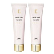 CLIO Melacare Dual Tone Up Sun Cream 40ml x2pcs Hydrating, Soothing, Brightening