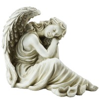 19 Resting Angel Religious Outdoor Garden Statue on sale 19 Resting Angel Religious Outdoor Garden Statue on sale