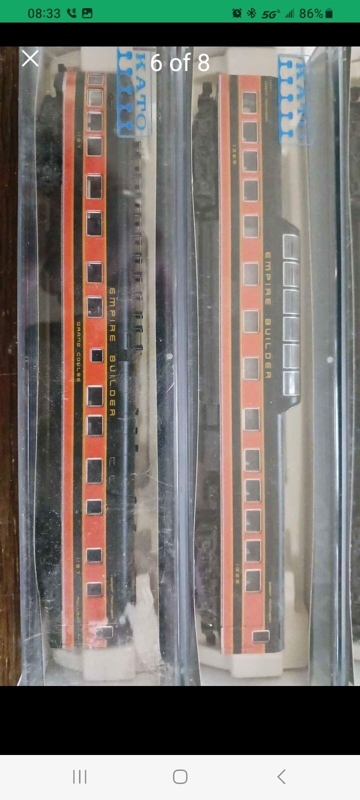 kato n scale passenger train sets used eBay