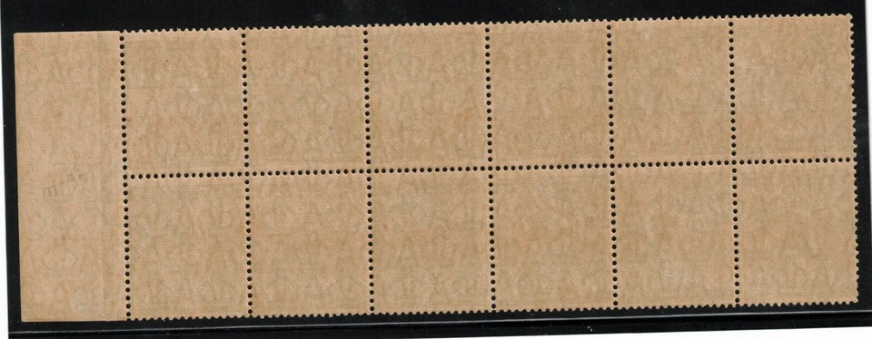 Australia #72a (SG #100) Very Fine Mint Block Of Twelve - Image 2 of 2