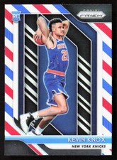 2018-19 Panini Prizm Kevin Knox Red White Blue Rookie Card RC #217 Knicks. rookie card picture