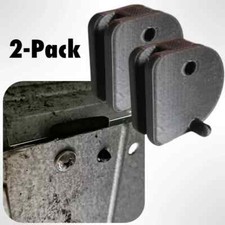 2 Metal Shed Replacement Door Slides Compatible with Yardmaster Outsunny