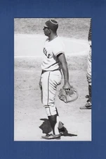 BUBBA MORTON, 1966-69 Cal. Angels~1950s-1990s Mel Bailey real photo postcard