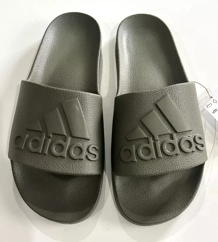 Adidas Adilette slip on asciugatura rapida acqua slides colore oliva strati IF7372 taglia 8 11
