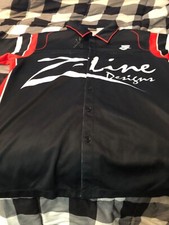 Denny Hamlin 20 Signed Z-Line Crew Shirt Large