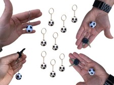   12 Stück Fussball Schlüsselanhänger Ball...