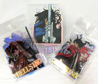 HELLSING Aurora Acrylic Standee Set of 3 / 2025 Kota Hirano Exhibition Limited
