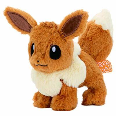 TAKARA TOMY Pokemon Plush Doll S Eevee 16cm Stuffed Toy NEW from